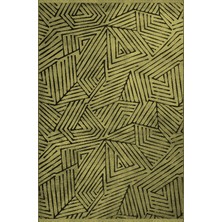 Sultan Halı Vadi Şönil Haki Rengi Modern Makine Dokuma HALI-8034