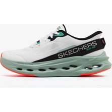 Skechers Max Cushioning Glide-Step - Advert Erkek Beyaz Koşu Ayakkabısı 220421 Wmlt