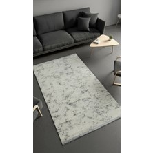Sultan Halı Sultan Zen Mermer Desen Krem Modern Akrilik Makine Dokuma Salon Halısı - 6416