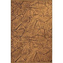 Sultan Halı Vadi Şönil Çiğ Ombra Renkli Modern Makine Dokuma HALI-8033