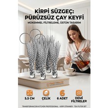 Transformacion Demlik Ucuna Pratik Kirpi Filtre 5,5 cm 6 Adet 718918