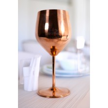 Cuvesta Şık,modern El Yapımı Bakır Kırmızı Kokteyl Bardak 20X8CM