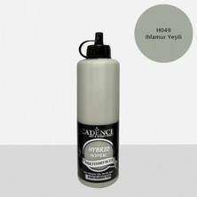 Cadence Hybrid Multisurface Akrilik Boya H-049 Ihlamur Yeşili 500 ml Su Bazlı Yüksek Kapatıcılık