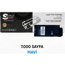 Sprint S-Print Gold Serisi CS720/CS725 (74C5SC0) Mavi Toner (7k*)