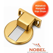 Nobel Manyetik Mıknatıslı Kapı Stoperi Altın (Vidalı)