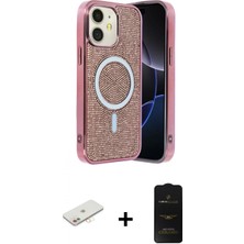 Pileli Store Pilelistore™ iPhone 11 Kılıf Eksen Çizgi - Siyah 6d Antistatik Mat Seramik Hayalet Nano Ekran Koruyucu + Renkli Kamera Lens Koruma Cam - Yl