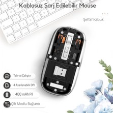 Marsilyan Siyah 501 Bt+ Wireless Mouse ZR1133