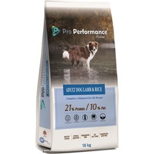 Pro Performance Kuzu Etli Yetişkin Köpek Maması 18 kg Tüm Irklar İçin Yüksek Proteinli Besin