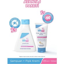Sebamed Baby Ph 5.5 Avantaj Paketi - Bebek Şampuanı 150 ml & Pişik Önleyici Krem 100 ml