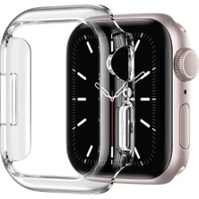 PSGT Apple Watch S10 (46M) Seffaf Silikon 360 Tam Koruma Yumuşak Ekran Koruyucu