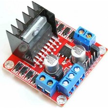 Eğiteklab L298N Dc Motor Sürücü Modülü Renkli Dayanıklı Yapı ile Güçlü Motor Kontrolü 1 Adet