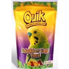 Quik 400 Gr Muhabbet Kuşu Yemi Vitaminli İçerik ile Sağlıklı Beslenme İçin Özel Formül