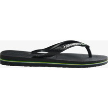 Havaianas Brasil Logo Erkek Siyah Terlik.1069