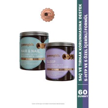 Gummylab Hair & Nail + Sleep 2’li Avantaj Paketi 60 Gummy