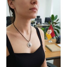 Vintage Takı Taraftar Ruhu Aslan Kadın Kolyesi & Gümüş Kaplama Kadın Aslan Kolye