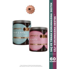 Gummylab Hair & Nail + Beauty 2’li Avantaj Paketi 60 Gummy