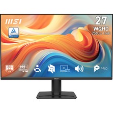 MSI 23.8" PRO MP243 E14 1920x1080 (FHD) 16:9 FLAT IPS 144HZ 1MS (MPRT) ADAPTIVE-SYNC MONITOR