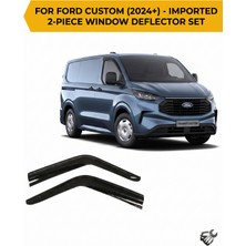Yerli Cam Rüzgarlığı Ithal Mugen Ford Custom 2024 Sonrası 2li