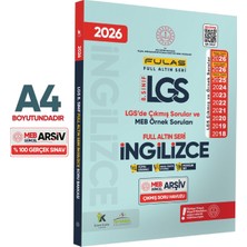 Karakutu Yayınları 2026 8.Sınıf Full LGS Altın Seri (FULAS) İNGİLİZCE MEB Çıkmış Soru Bankası Modüler Seti Çözümlü