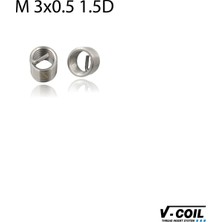 V-Coil M 3x0,5 Tırnaklı 1,5d Helicoil Yay Inox (1 Adet) 07305