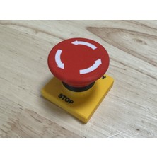 Mays 3D Studio Emergency Stop Tuşu Mekanik Klavye Clicker Stres Oyuncağı