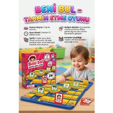 İnci Paketi Beni Bul! Kim Bu? Tahmin Etme Oyunu - Eğitici Zeka ve Mantık Geliştirici Aile Boyu İnteraktif Kutu Oyunu