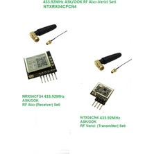 Egne 433.92MHz ASK/OOK Rf Alıcı Verici Seti (NTXRX04CFCN4)