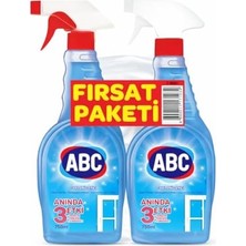 Skygo Abc Deterjan Cam Temizleyici Promosyonlu Paket (1+1) 750 ml