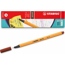 Stabilo Point 88-Koyu Haki 10 Lu Paket