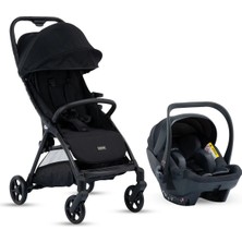 Kraft York Plus Travel Sistem Bebek Arabası Siyah