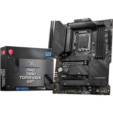 MSI Msı Mag Z690 Tomahawk Wi-Fi Intel LGA1700 Ddr5 Atx Anakart Teşhir
