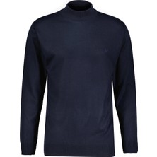Finesuits Erkek Düz Yünlü Düz Yünlü Kazak 2522201002.DZYBR
