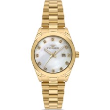 Ferro FL21570AWT-B Quartz Çelik Kordon Altın Rengi 31 mm Kadın Kol Saati