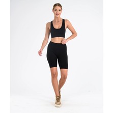 Leepsy Toparlayıcı Seamless Şort Tayt - Core Şort