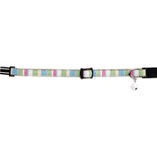 Skygo Yavru Kedi Boyun Tasması, Zilli, Yeşil, 16-32CM