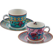 Roy King Royking Flower Of Life 6'lı Kahve Fincanı 100 Ml. Bsh 010