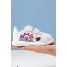 ALCdesing Dansçı Bebekler Baskılı Kız Çocuk Spor Ayakkabı ve Sneakers