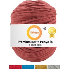 Chibago Penye Ip Kiremit 001 Premium Yumuşak ve Esnek - 650 gr 130 mt Örgü Ipi - Puset ve Çanta Yapımı Için