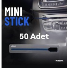 Vonixx Tıpo 3 - Medıo Temizlik ve Detaylandırma Için Mini Sünger Uçlu Çubuk Seti – 50 Adet