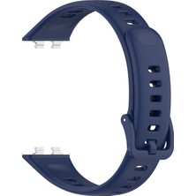 Caseonn Huawei Band 11 Pro Kordon Tam Korumalı Spor Silikon Kordon Kayış Lacivert