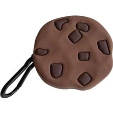 Mi7a Galaxy Buds 4 Pro Uyumlu Cookie Figürlü Silikon Koruma Kılıfı