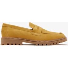Duke + Dexter Wilde Süet Loafer Bej Erkek Ayakkabı