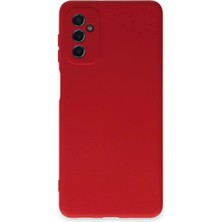 Durukar®  Samsung Galaxy M52 5g Kılıf Nano Içi Kadife Silikon - Kırmızı