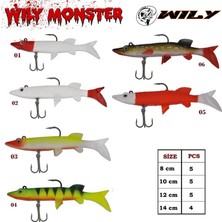 Wily Monster Turna Silikonu (5 Adet)
