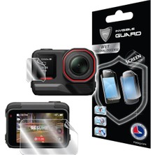 INSTA360 Ace Pro 2 (2 Büyük, 2 Küçük Ekran) Action Kamera ile Uyumlu Ipg Hydrogel (Ince Tpu) Ekran Koruyucu (2 Adet)