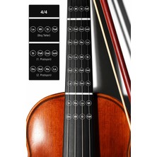 Happypotam 3/4 Tam Boy Keman-Nota-Etiket-Kolay Öğrenme-Sticker-Klavye-Çıkartma-Violin-Keman Aksesuar