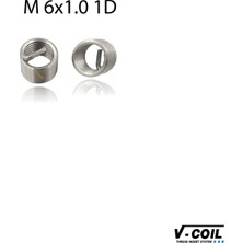 V-Coil M 6x1,0 Tırnaklı 1,0d Helicoil Yay Inox (1 Adet) 07209