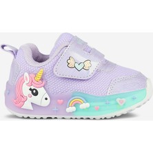 Vicco Meli Işıklı Kız Bebek Lila Spor Ayakkabı