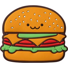 Laut Hamburger Desenli Magsafe Manyetik Silikon Tutucu