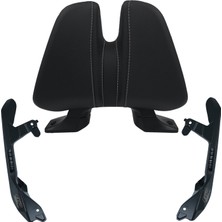 Gp Kompozit Honda Forza 750 2021-2024 Uyumlu Dikişli Sissy Bar Siyah